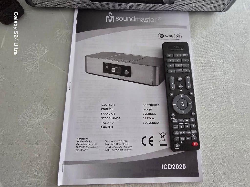 Soundmaster, Ophalen, Nieuw, Radio, Met cd-speler