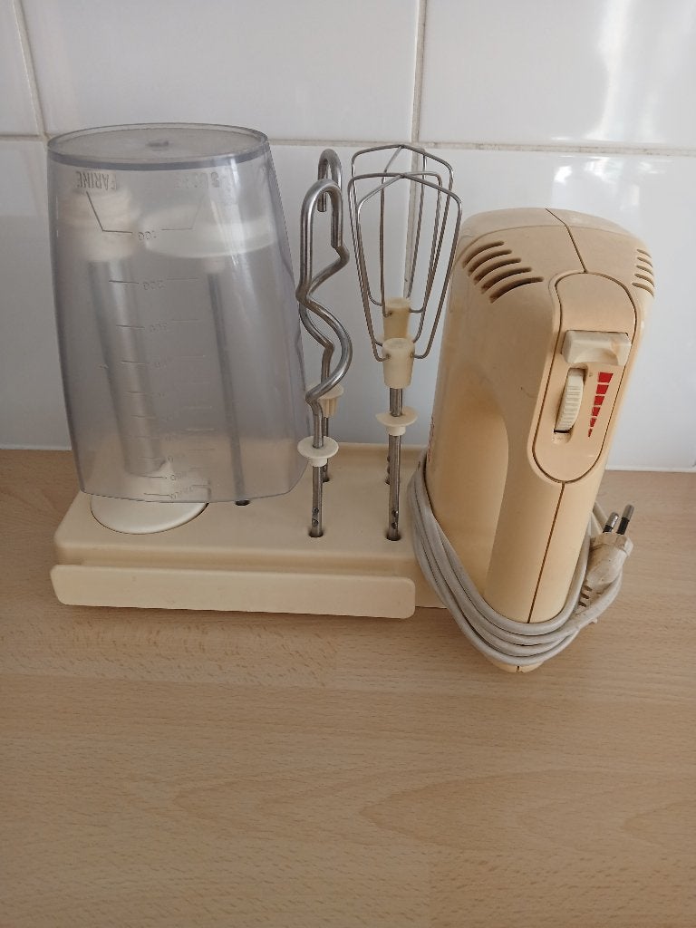 Mixer NOVA Vintage + accessoires et sur support, Enlèvement, Maison et Meubles