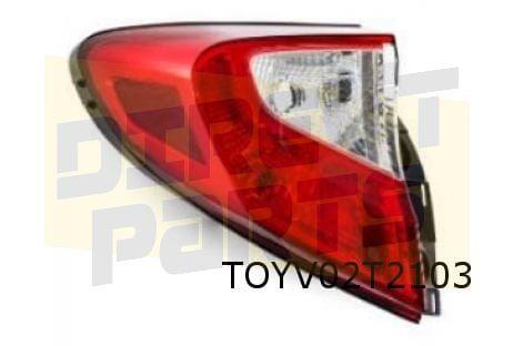 Toyota C-HR achterlicht Links buiten (LED) Origineel! 81560F, Auto-onderdelen, -, Verzenden, -, Nieuw
