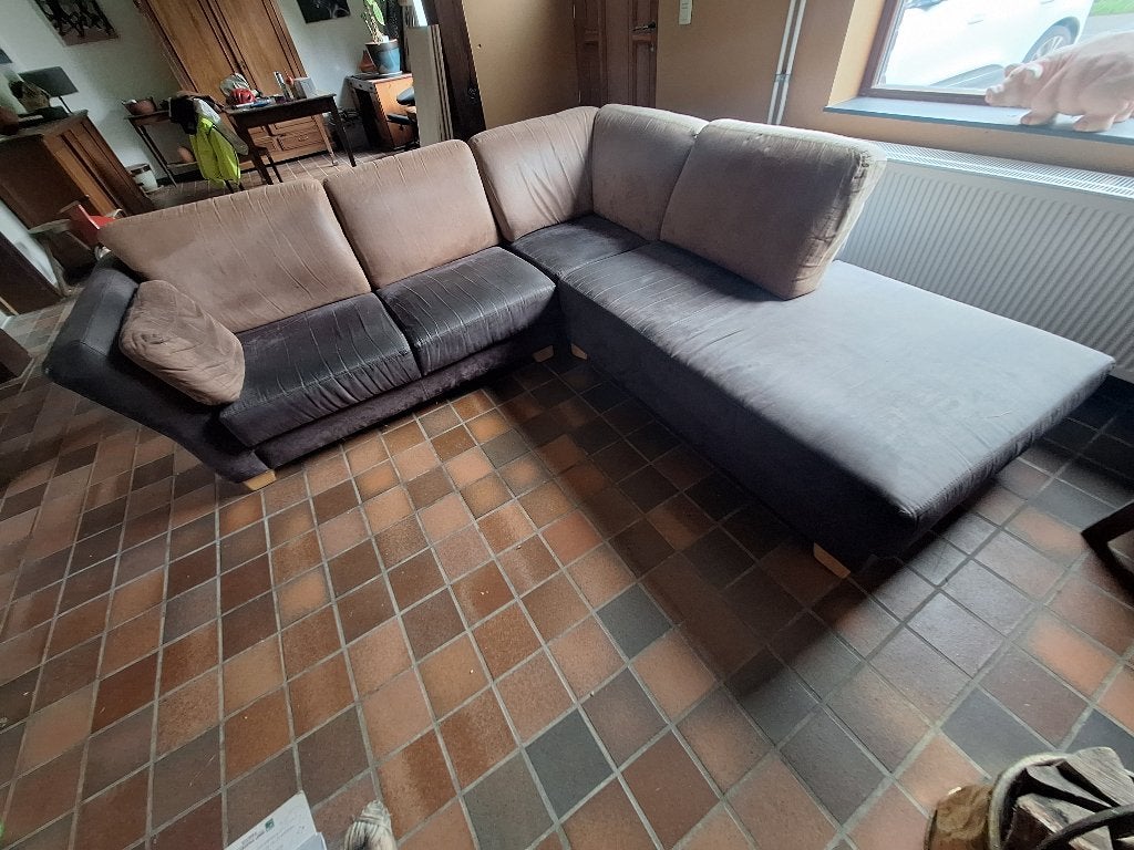 Hoekzetels, Huis en Inrichting, Zetels | Zetels, Ophalen, Hout, Gebruikt, Hoekbank