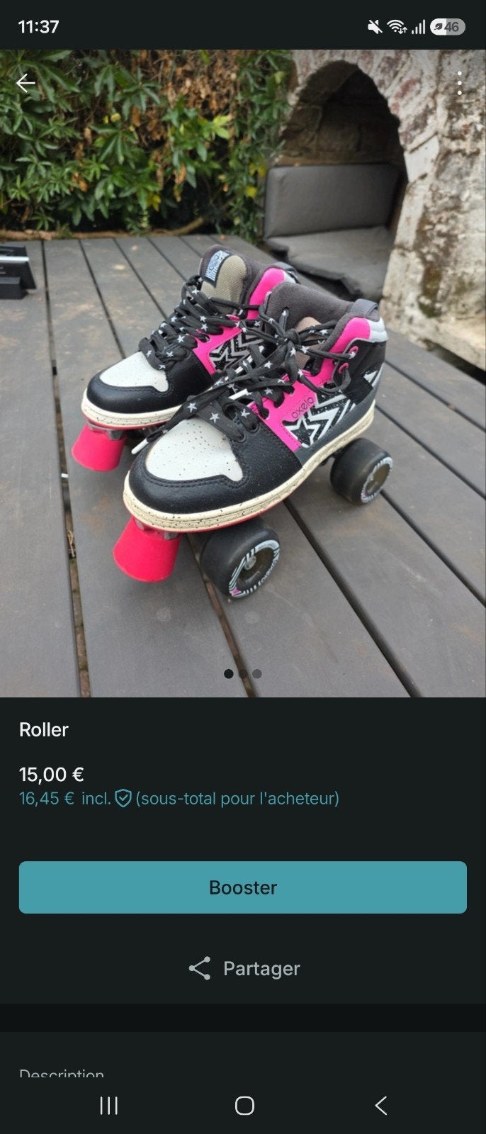 roller servis 1 fois, Femmes, Réglable, Comme neuf, Enlèvement
