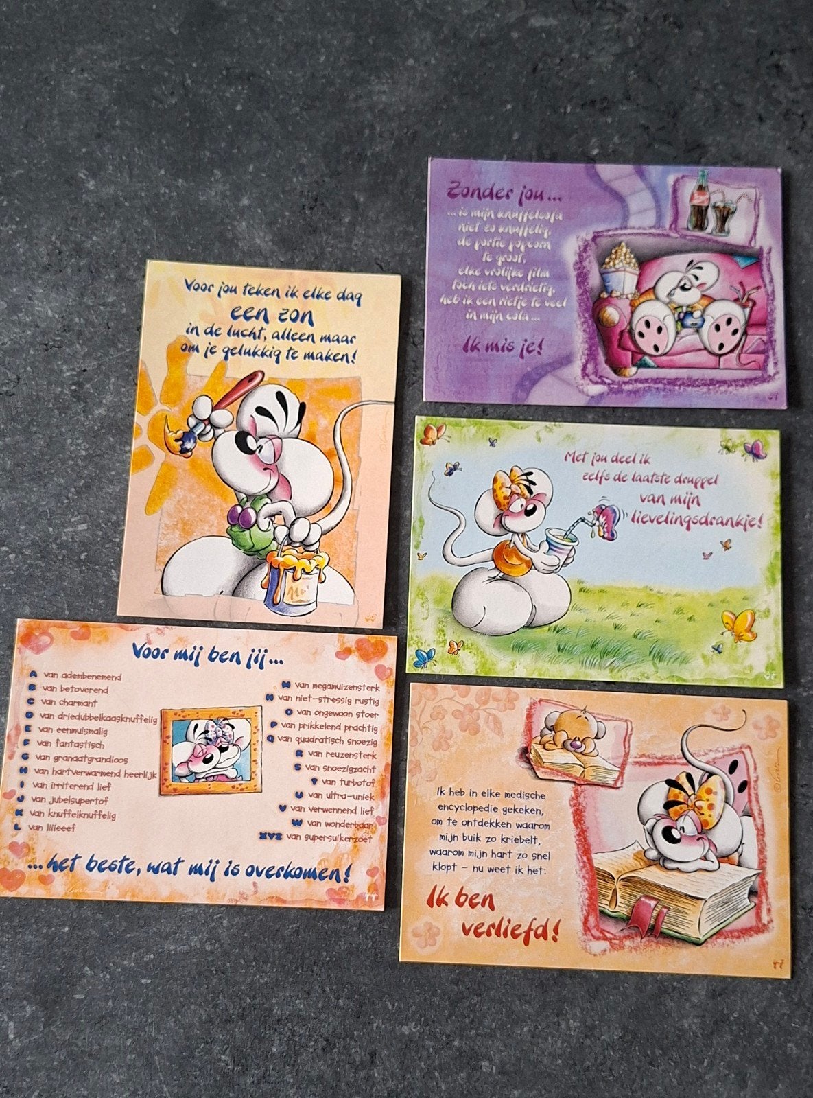 Diddl geurkaarten, Collections, Diddl, Enlèvement, Diddl, Neuf, Papier, Carte ou Papeterie