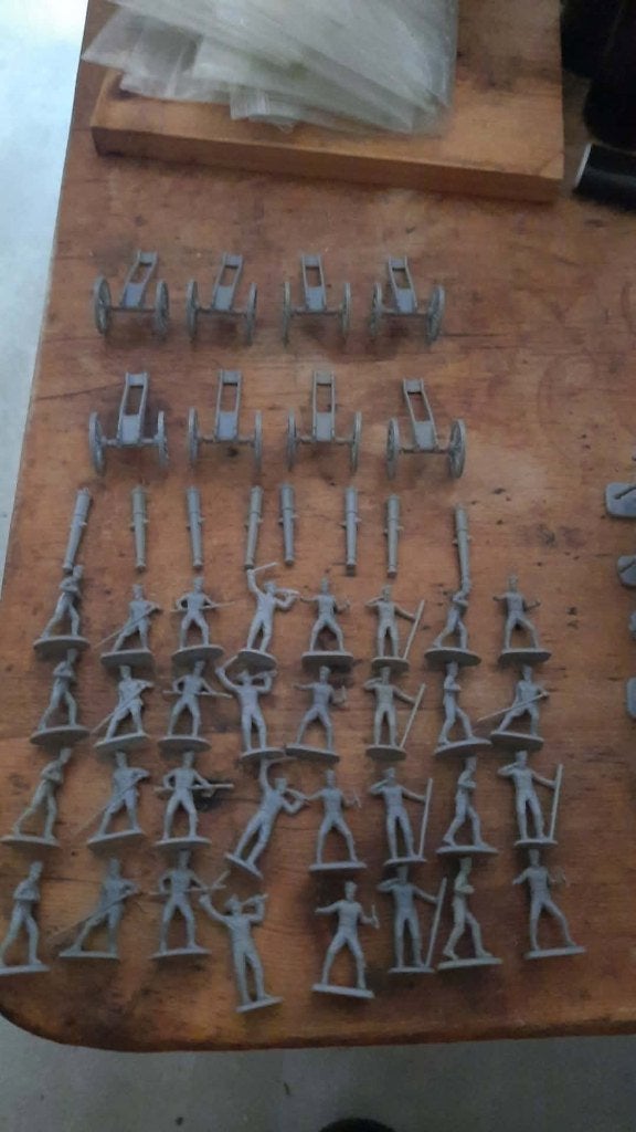 wagramme borodino artillerie russe Heart 1/72, Enlèvement ou Envoi, Comme neuf, Historique, Figurine(s)