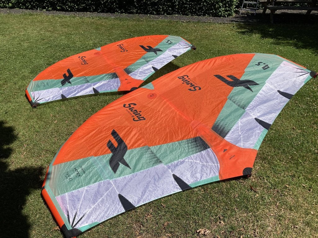 F-One Swing 4,5 en 3,5, Watersport en Boten, Ophalen, Zo goed als nieuw, Wingsurf-wing