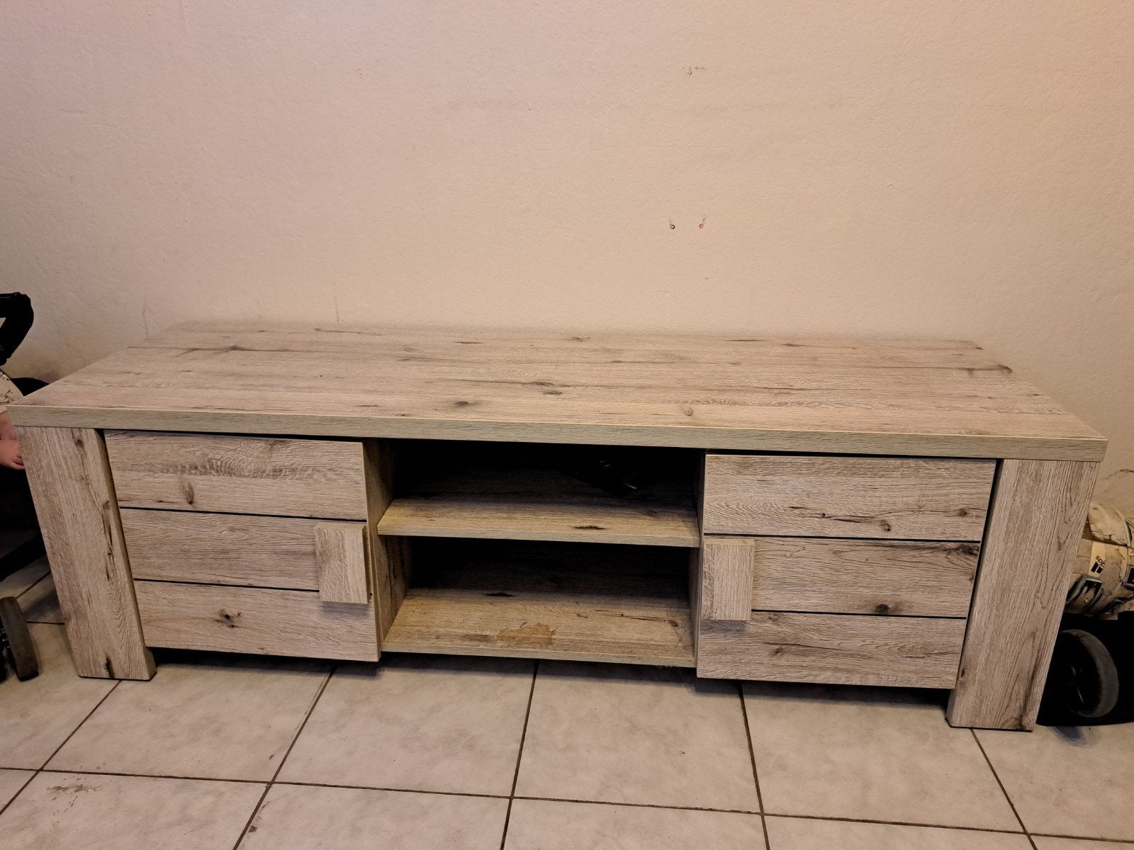 Meuble tv 151/48/48, Moins de 100 cm, 150 à 200 cm, Utilisé, Autres essences de bois