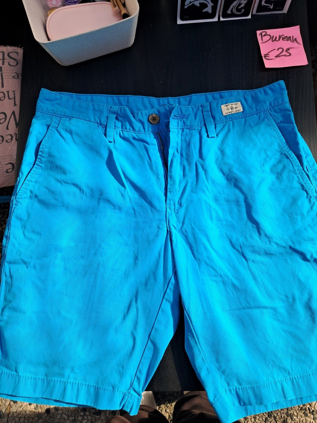 Blouwe korte broek Tommy Hilfiger, Kleding | Heren, Ophalen of Verzenden