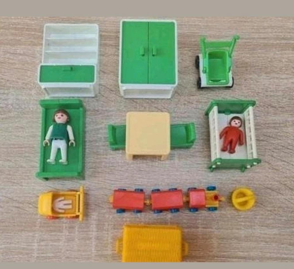 Vintage Playmobil Kinderkamer – 3417, Kinderen en Baby's, Speelgoed | Playmobil, Ophalen of Verzenden