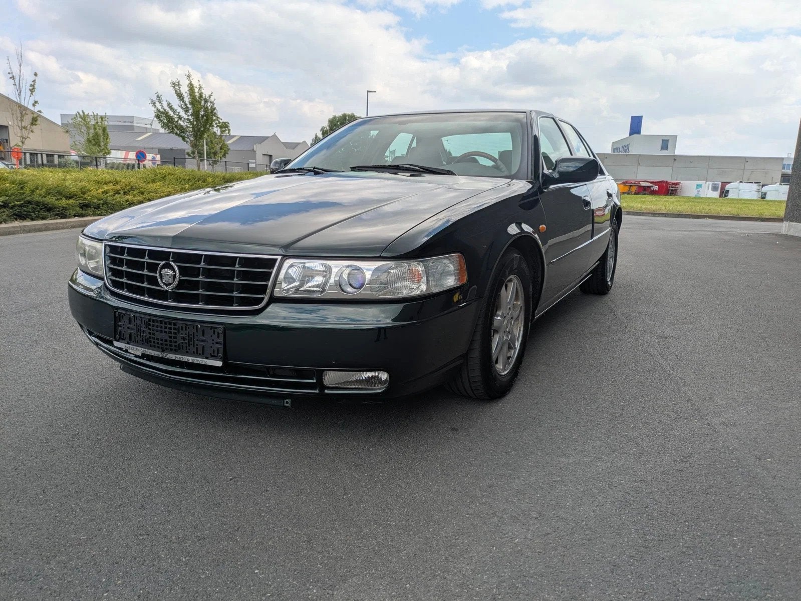 Cadillac STS seville (bj 1998, automaat), Auto's, Oldtimers, 4 deurs, Beige, Leder, Parkeersensor