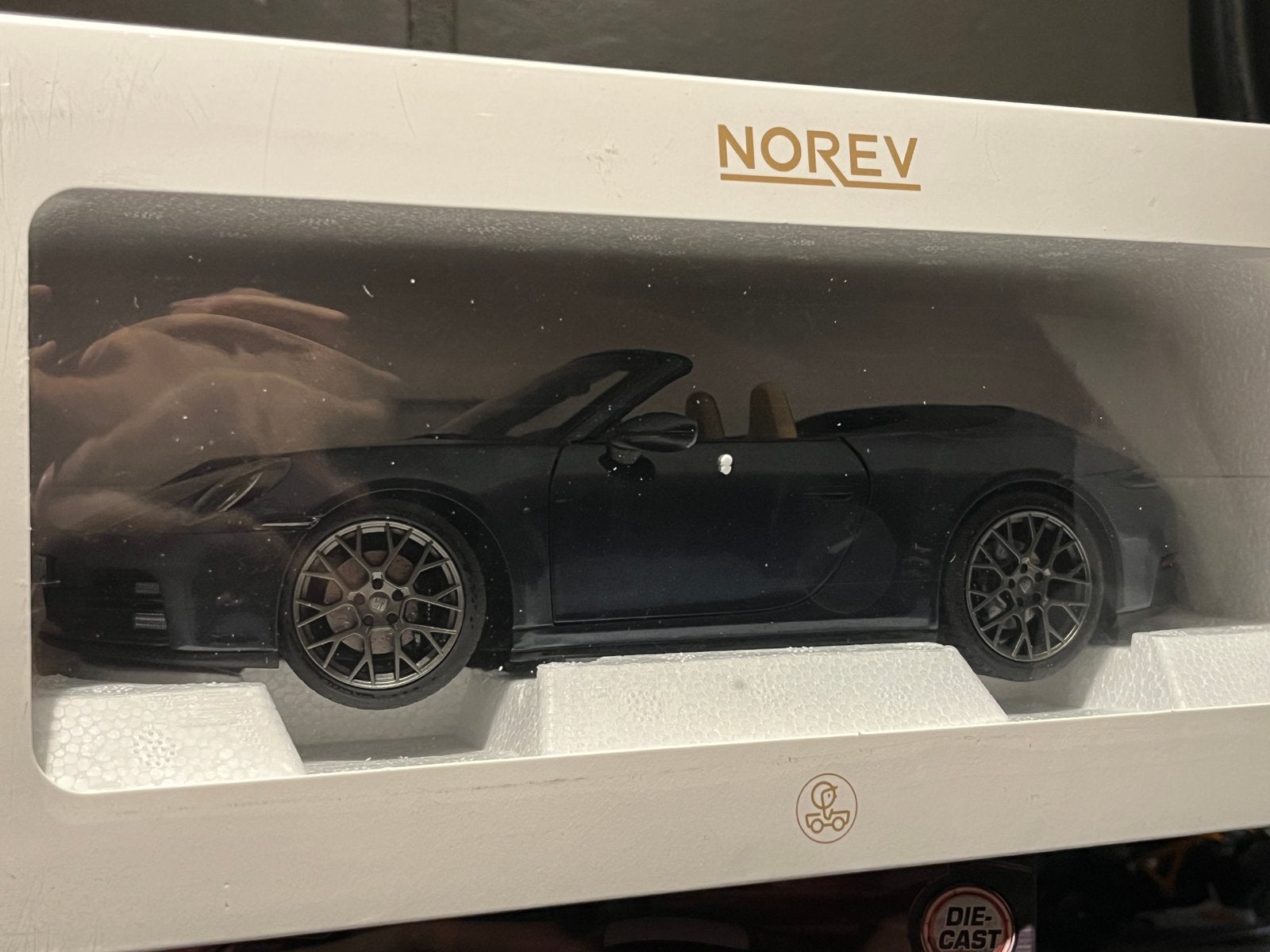 2024 Porsche 911 Carrera S cabrio, Enlèvement, Comme neuf, Norev