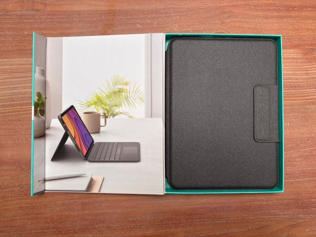 Logitech folio AZERTY keyboard (Apple Ipad Air 4th/5th gen), Ophalen, Apple iPad, 11 inch, Zo goed als nieuw