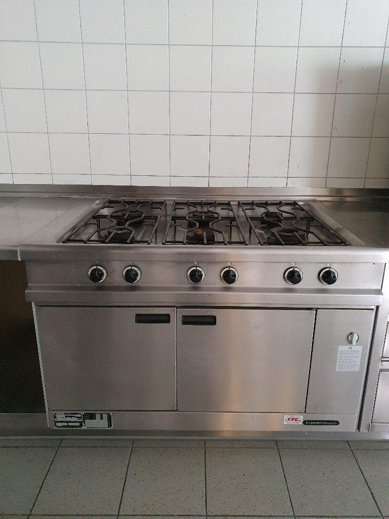 Gasvuur Horeca, Ophalen, Gebruikt, 5 kookzones of meer
