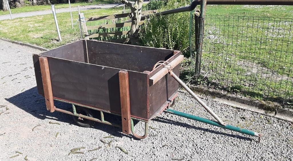 Aanhangwagen zitmaaier, Ophalen