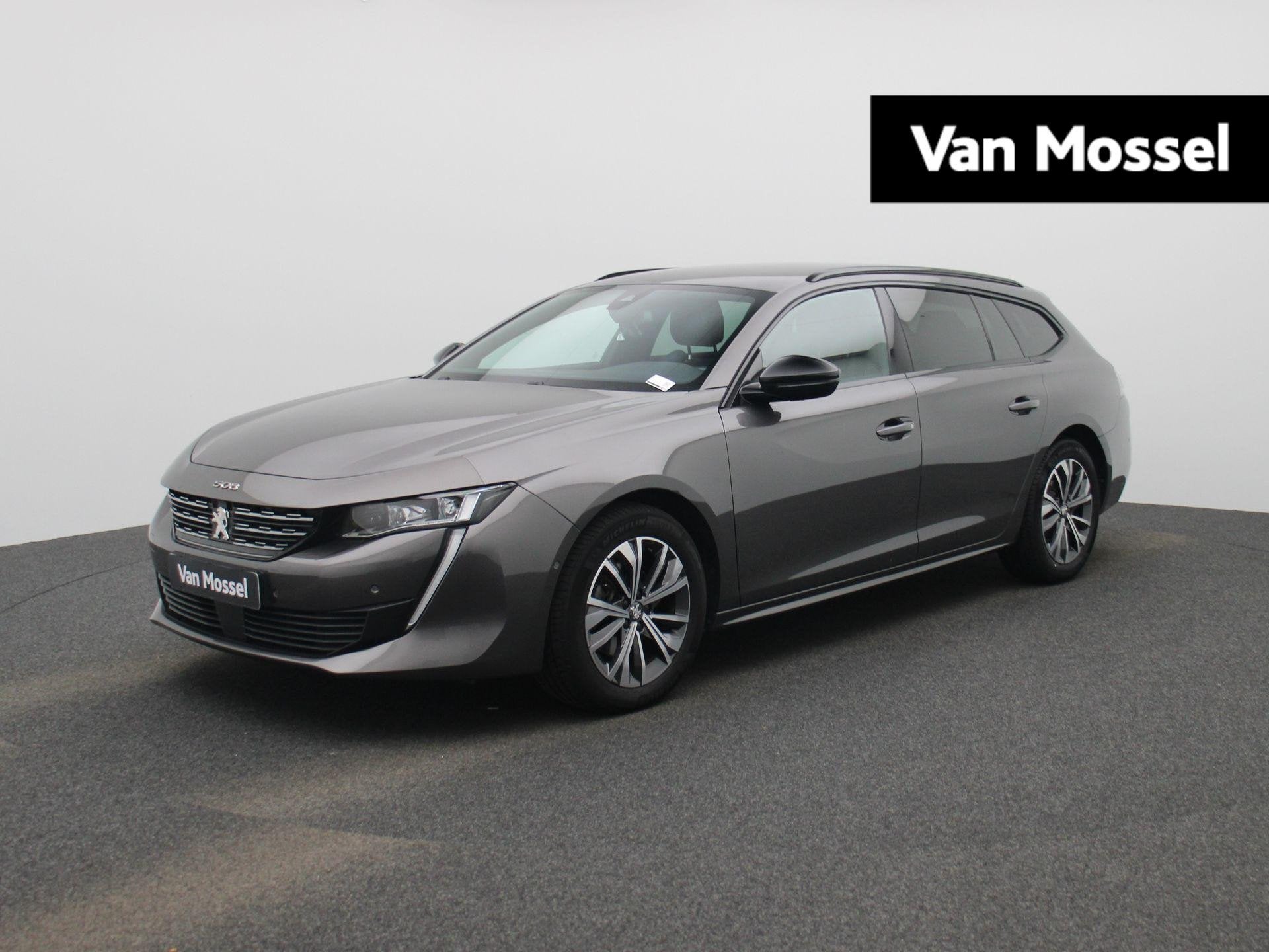 Peugeot 508 SW 1.5 BlueHDi 130 S&S EAT8 Allure Pack, Auto's, Peugeot, Stof, Gebruikt, https://public.car-pass.be/vhr/bb17a46a-a064-40ce-a45a-61344a36cb8e