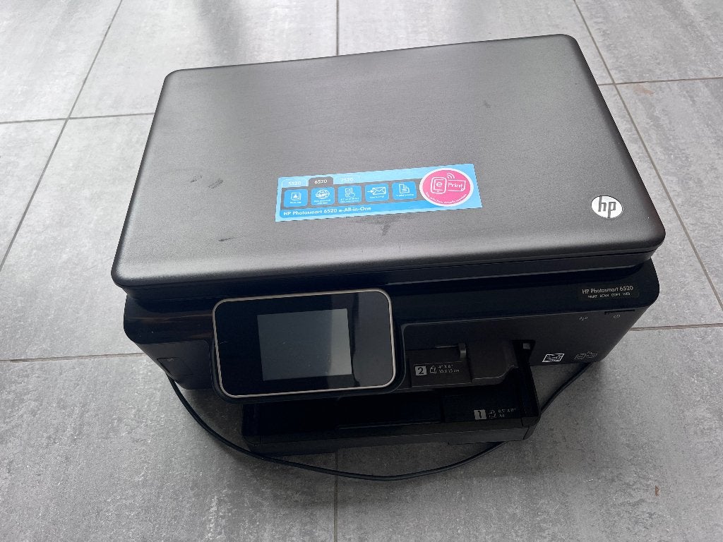 Printer HP PhotoSmart 6520 e-All-in-One, Computers en Software, Printers, Ophalen, Zo goed als nieuw, Printer