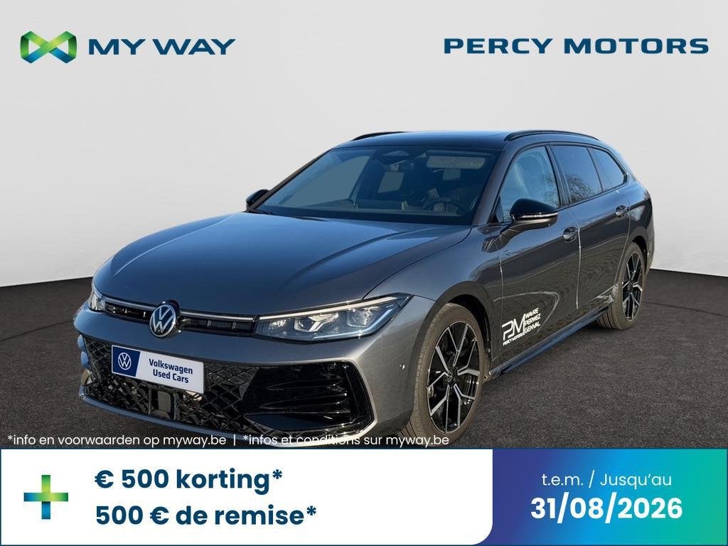 Volkswagen Passat SW Passat Variant 1.5 eTSI R-Line OPF DSG, Argent ou Gris, Achat, 129 g/km, https://public.car-pass.be/vhr/7469a4d6-8c5b-4aa8-8740-9d6ca4f57ba5