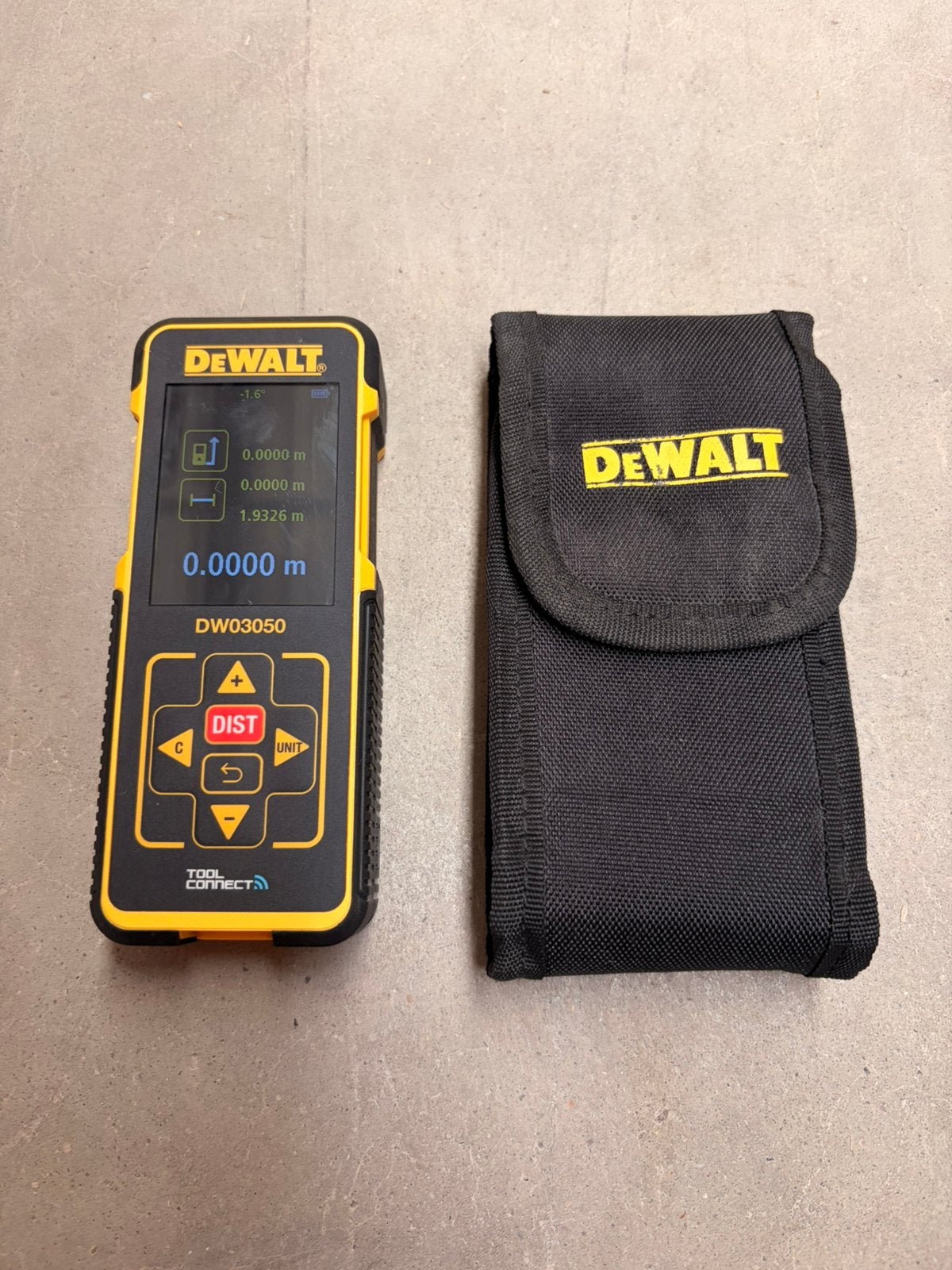 DeWALT DW03050 laserafstandsmeter, Enlèvement ou Envoi, Comme neuf