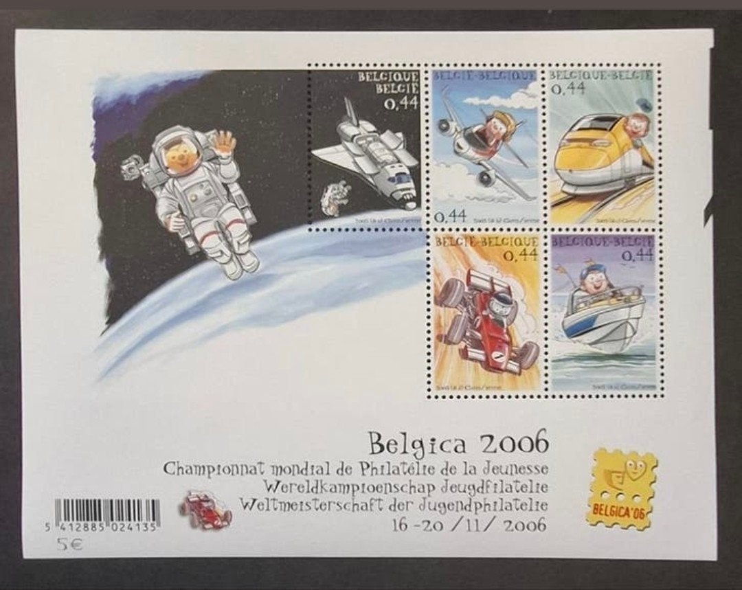 België: OBP 3368/72-BL120 ** Belgica 2006., Frankeerzegel, Ophalen of Verzenden, Zonder stempel, Postfris