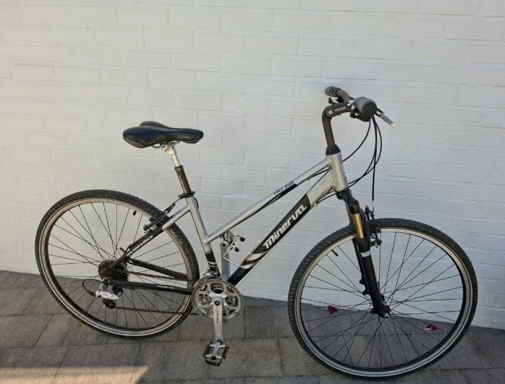 Minerva dames fiets / Mountainbike, Hardtail, Velgrem, Zo goed als nieuw, Dames