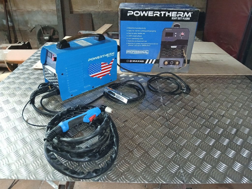 Plasma snijder POWERTHERM MAX45pro, Doe-het-zelf en Bouw, Ophalen, Zo goed als nieuw, Minder dan 150 ampère
