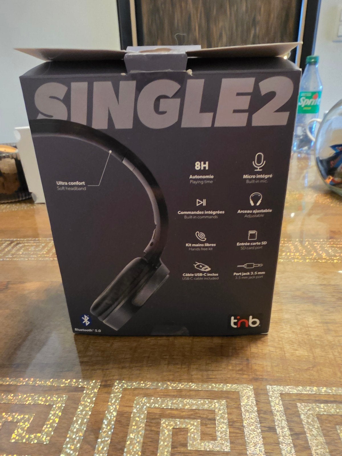 T'nB SINGLE 2, Nieuw, Draadloos, Zwart, Ophalen
