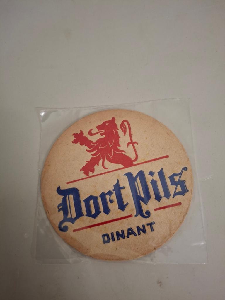 Vieux tapis à bière Dort Pils Dinant, Collections, Marques de bière, Enlèvement ou Envoi