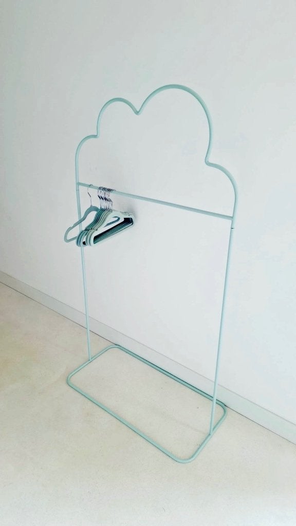 Kledingrekje muntgroen, Kinderen en Baby's, Kinderkamer | Inrichting en Decoratie, Groen, Ophalen, Zo goed als nieuw, Kapstokje