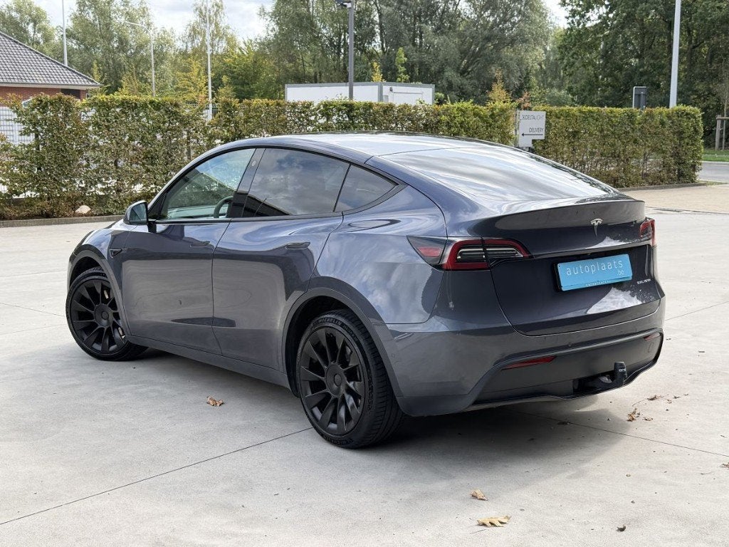 Tesla Model Y Long Range Dual Motor 42224km Enhanced Autopil, Autos, Tesla, Argent ou Gris, Cruise Control, Euro 6, Entreprise