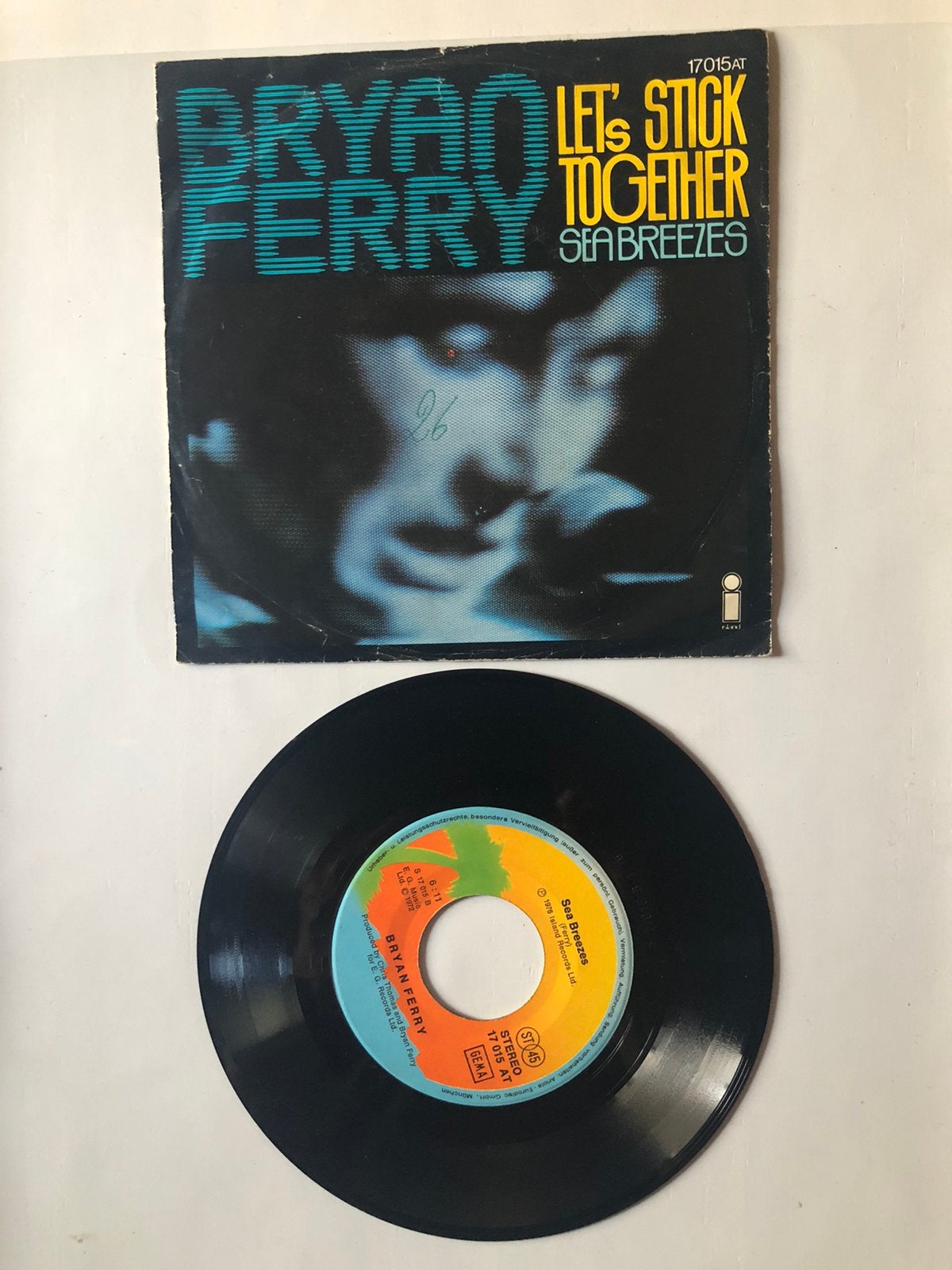 Bryan Ferry: let's stick together ( 1976), Verzenden, Zo goed als nieuw