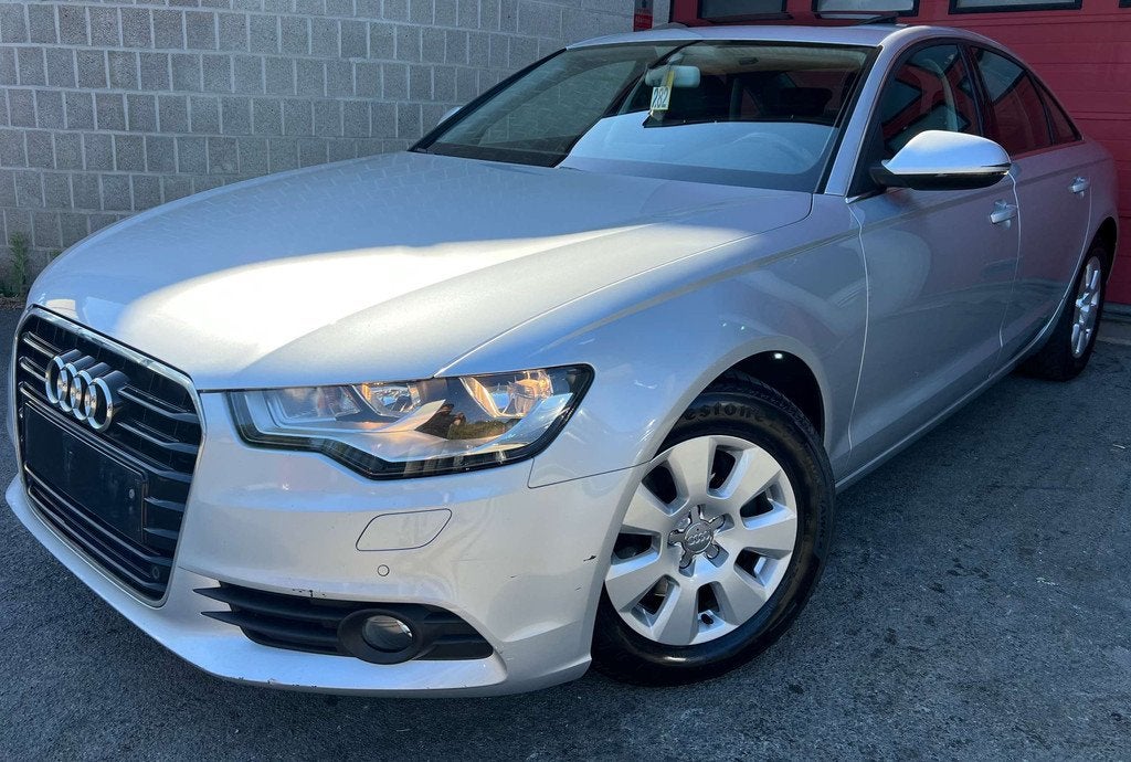 Audi A6 3.0 TDi V6 + NAVI + CUIR (bj 2011), Auto's, Audi, Gebruikt, Zwart, Bedrijf, 2967 cc