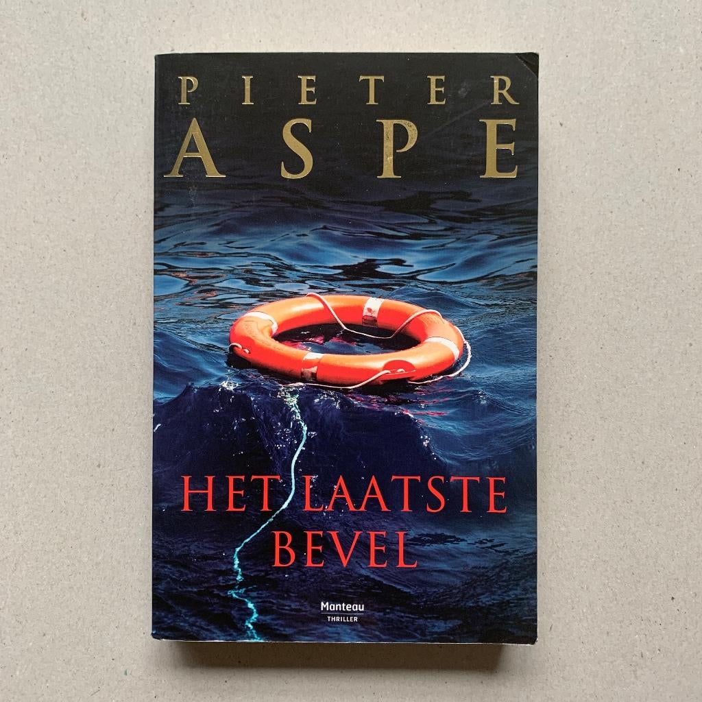 Pieter Aspe "Het Laatste Bevel" (2013) BOEK, Pieter Aspe, Enlèvement ou Envoi, Belgique, Comme neuf
