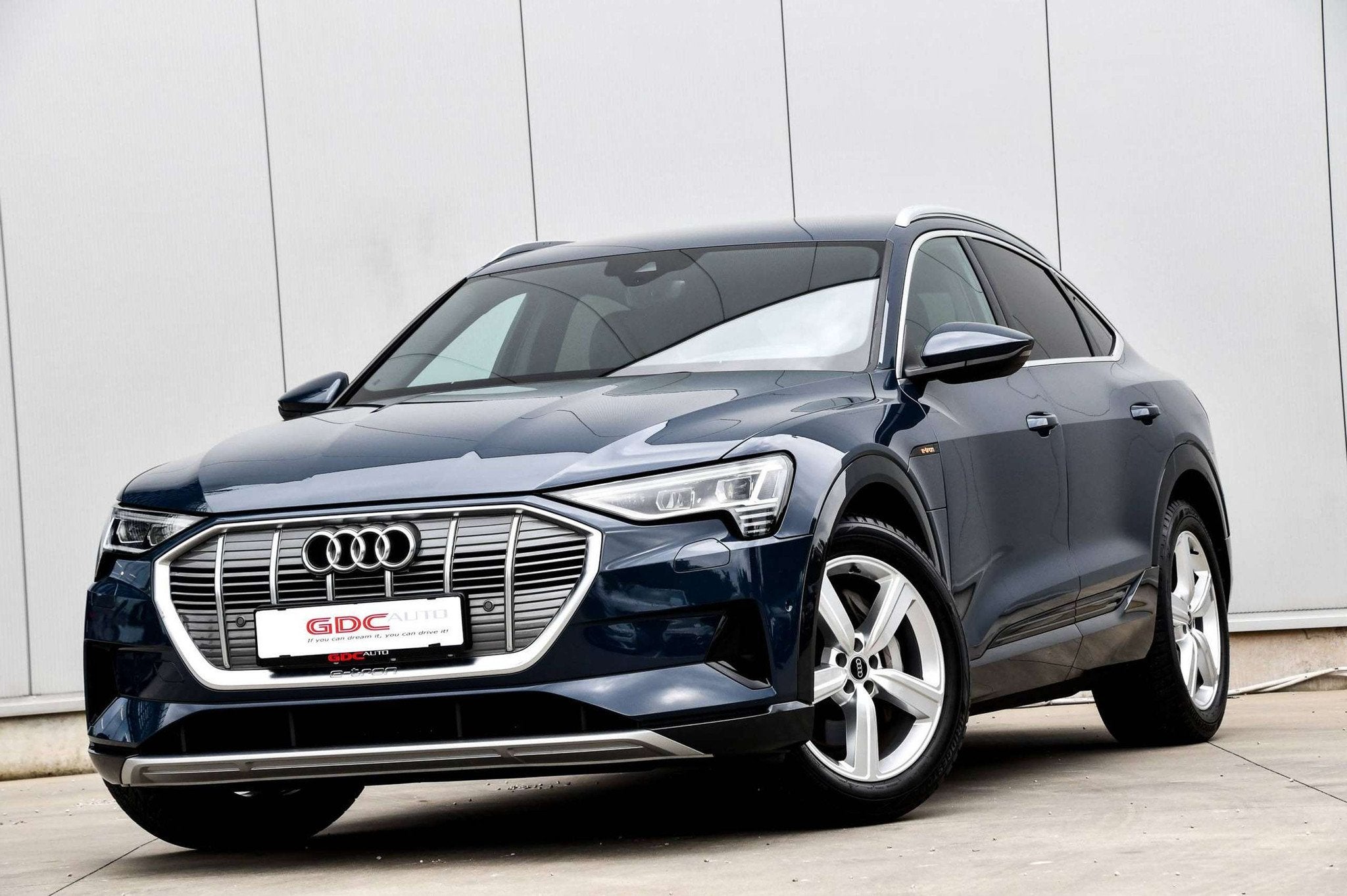 Audi e-tron E-Tron 95 kWh 55 Sportback Quattro (bj 2023), Gebruikt, Zwart, Blauw, 408 pk