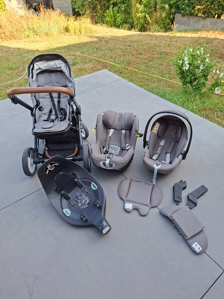 Ensemble poussette maxi cosy siège auto, Enlèvement, Utilisé, Poussette, Autres marques