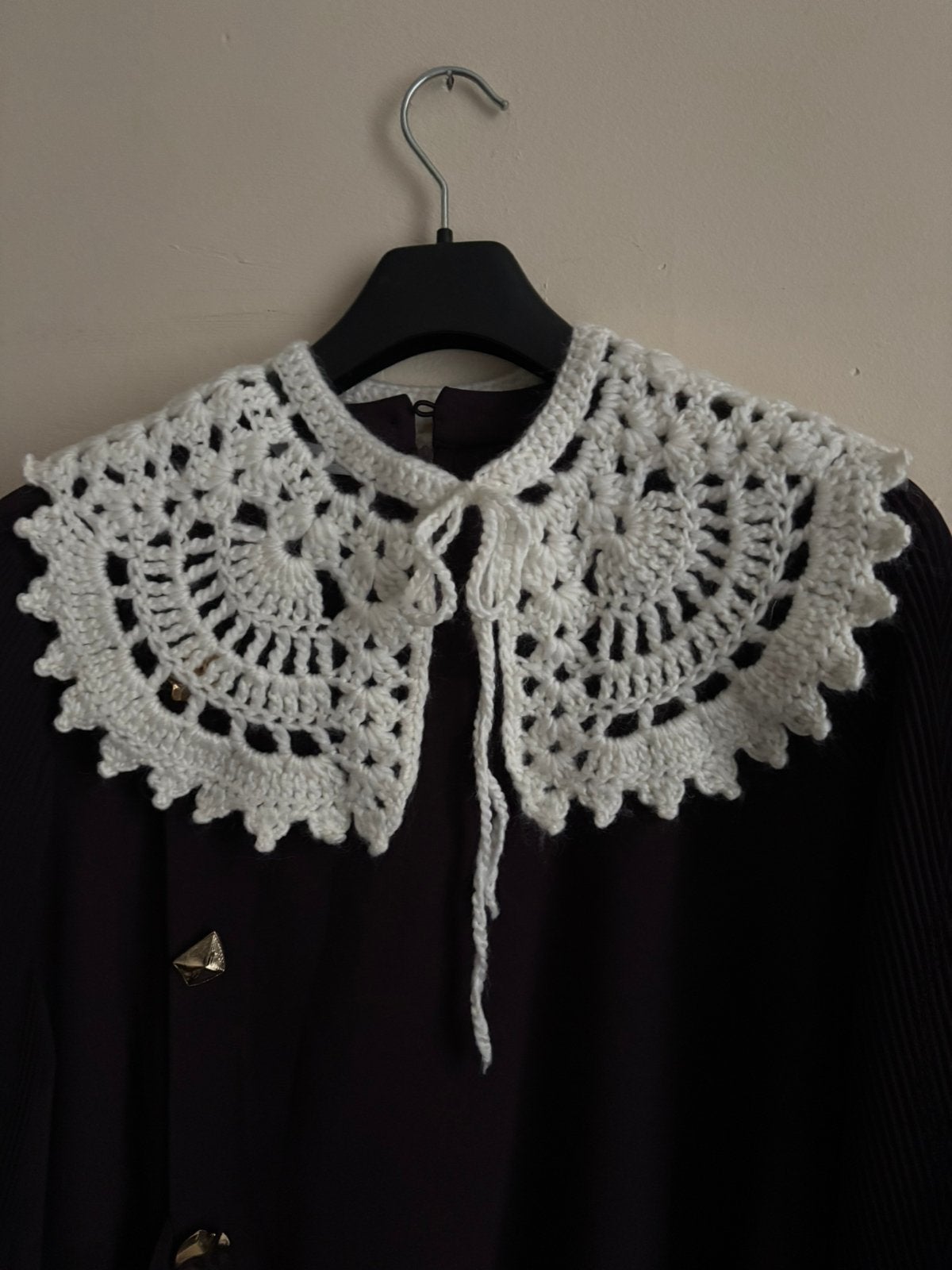 Col tricoté en dentelle, Vêtements | Femmes, Enlèvement ou Envoi, Neuf, Blanc