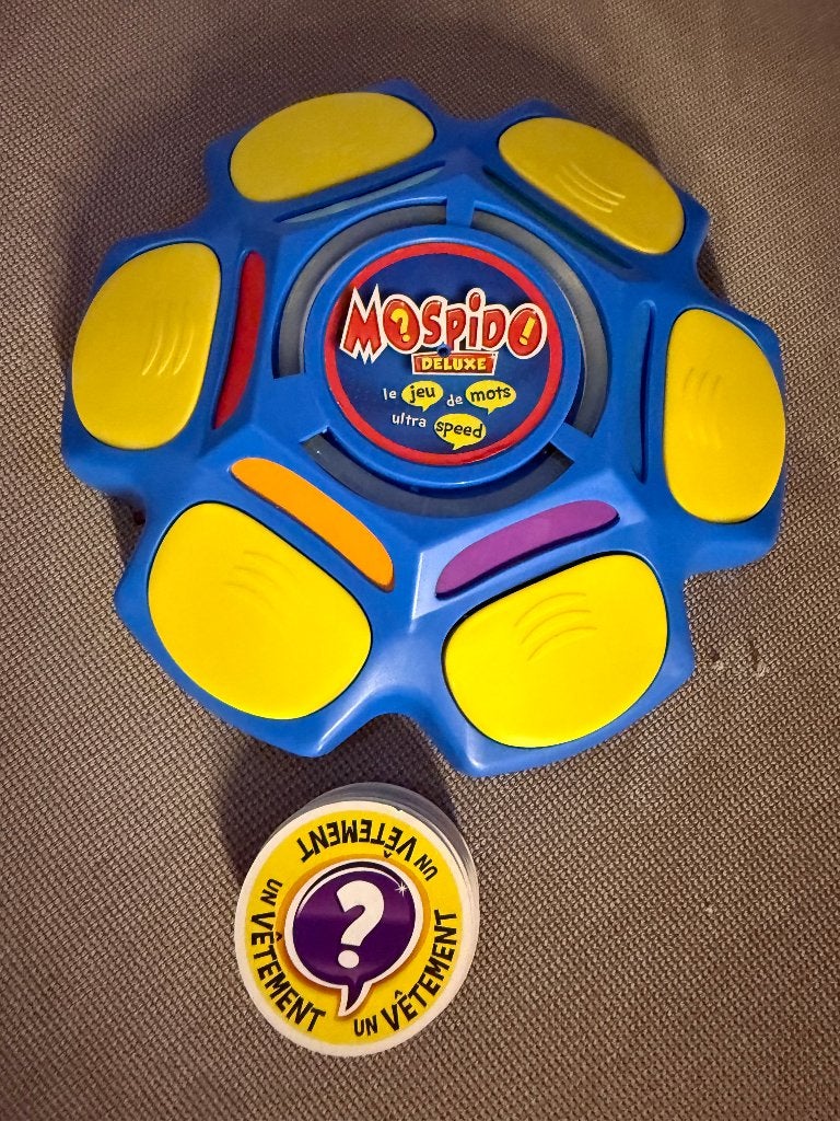Jeu Mospido, Enlèvement, Utilisé, Megableu