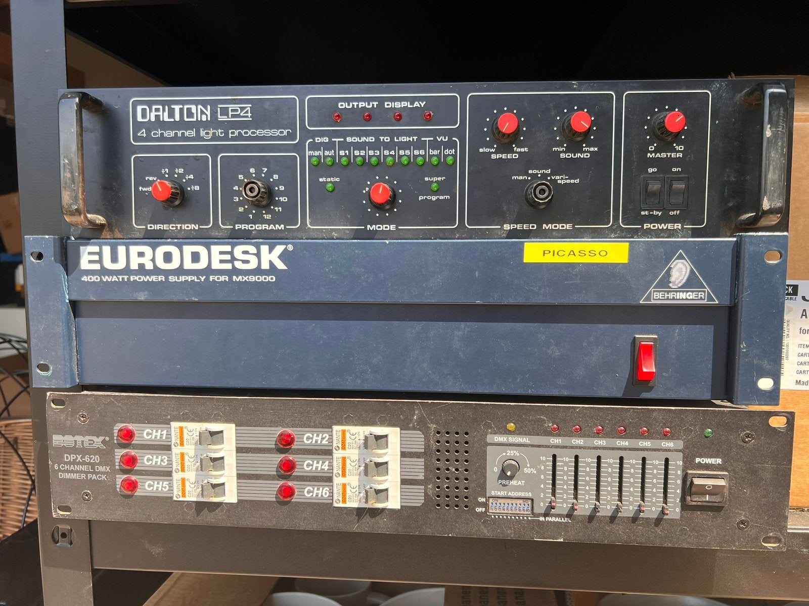 Audio / licht apparatuur, Ophalen, Gebruikt, Overige typen
