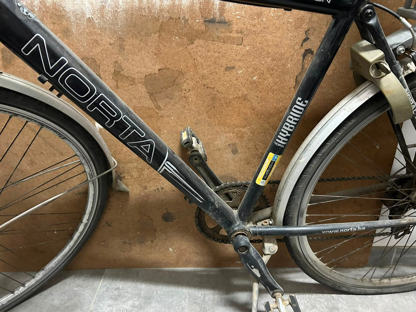 Fiets voor opmaak, Ophalen