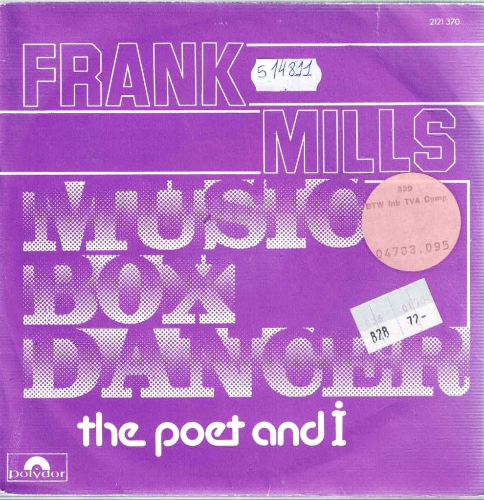 Vinyl, 7"  /  Frank Mills – Music Box Dancer, Ophalen of Verzenden, Overige formaten, Overige typen