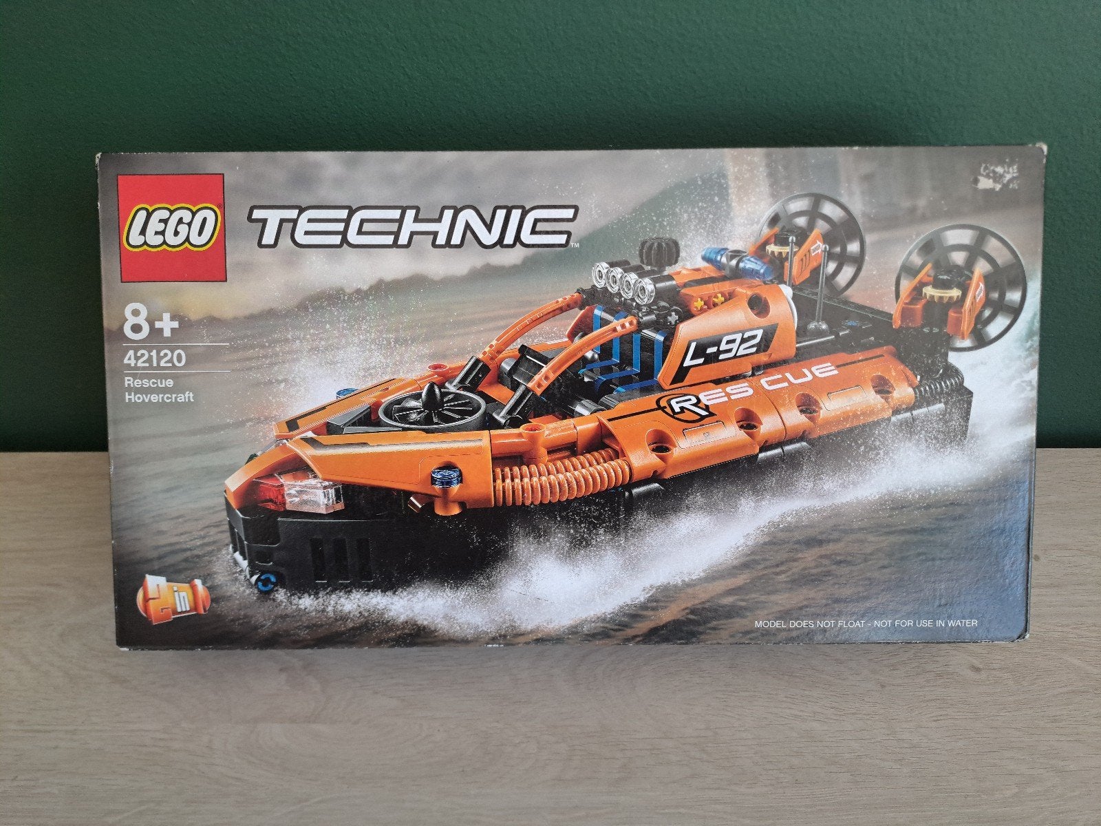 Lego Technic 42120 2 in 1 Rescue Hovercraft nieuw, Ophalen, Lego, Technic