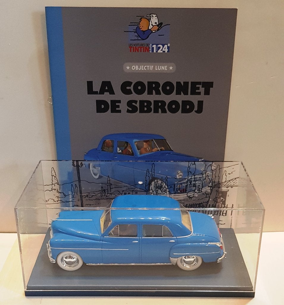 Les voitures de Tintin 1/24 N45, "La Coronet de Sbrodj ", Verzenden, Kuifje, Nieuw, Beeldje of Figuurtje