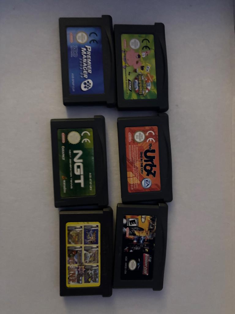 Spelletjes Gameboy Advance, Ophalen, Gebruikt