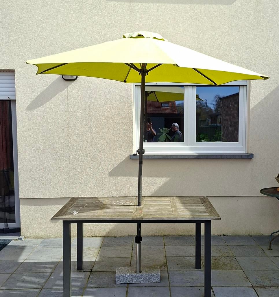 Parasol, Ophalen