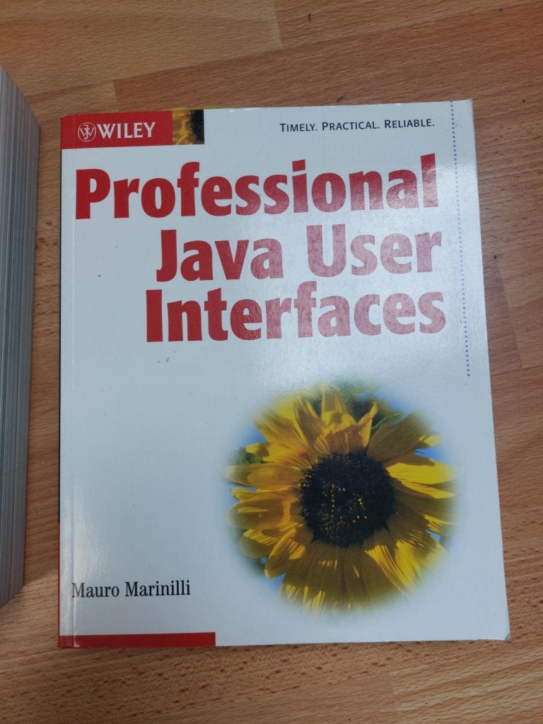 Professional Java User Interfaces, Livres, Enlèvement, Comme neuf, Langage de programmation ou Théorie