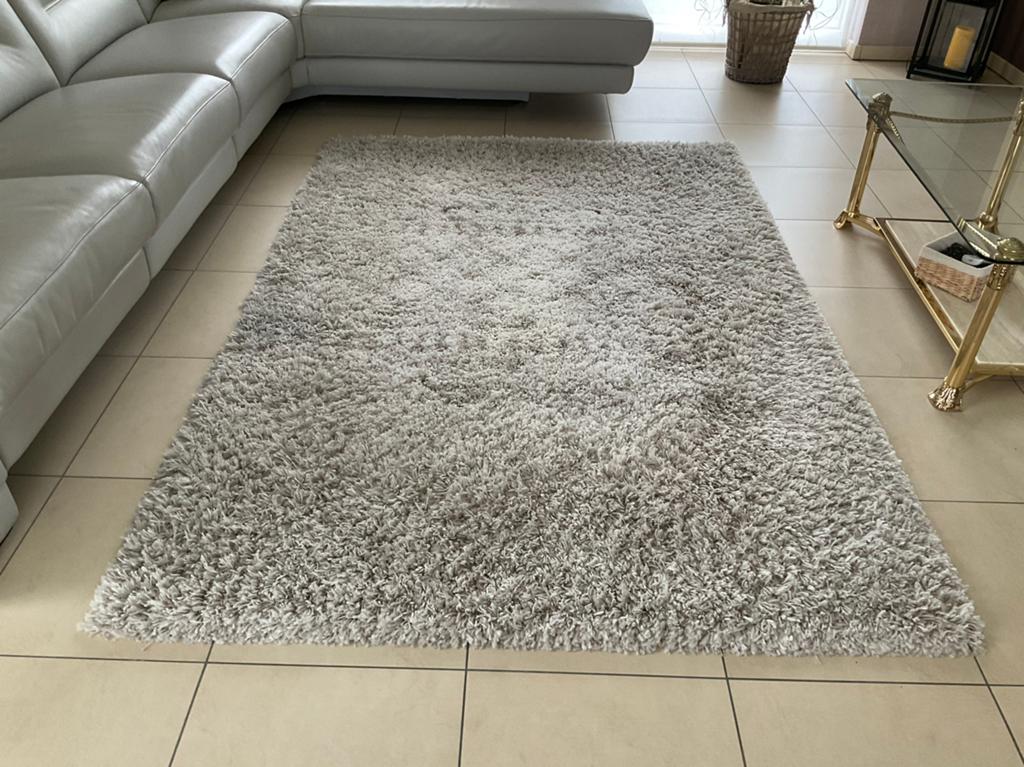 Tapis beige, Maison & Meubles, Ameublement | Tapis & Moquettes, Enlèvement, Utilisé, Beige