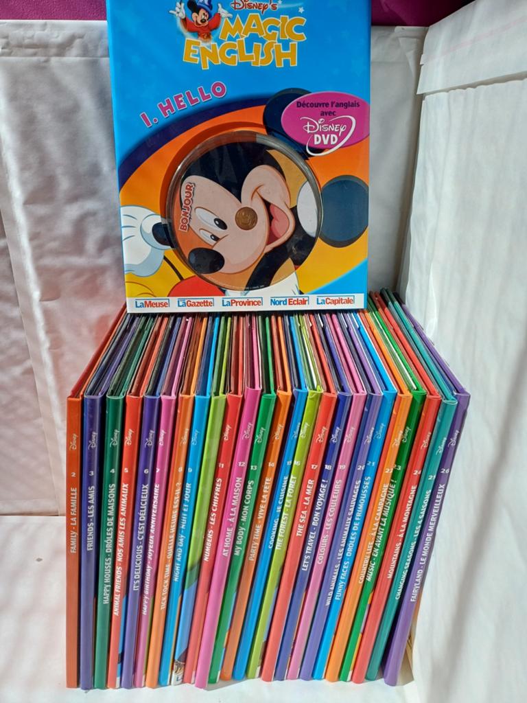 Collection Découvre l'anglais avec Disney, Verzamelen, Ophalen