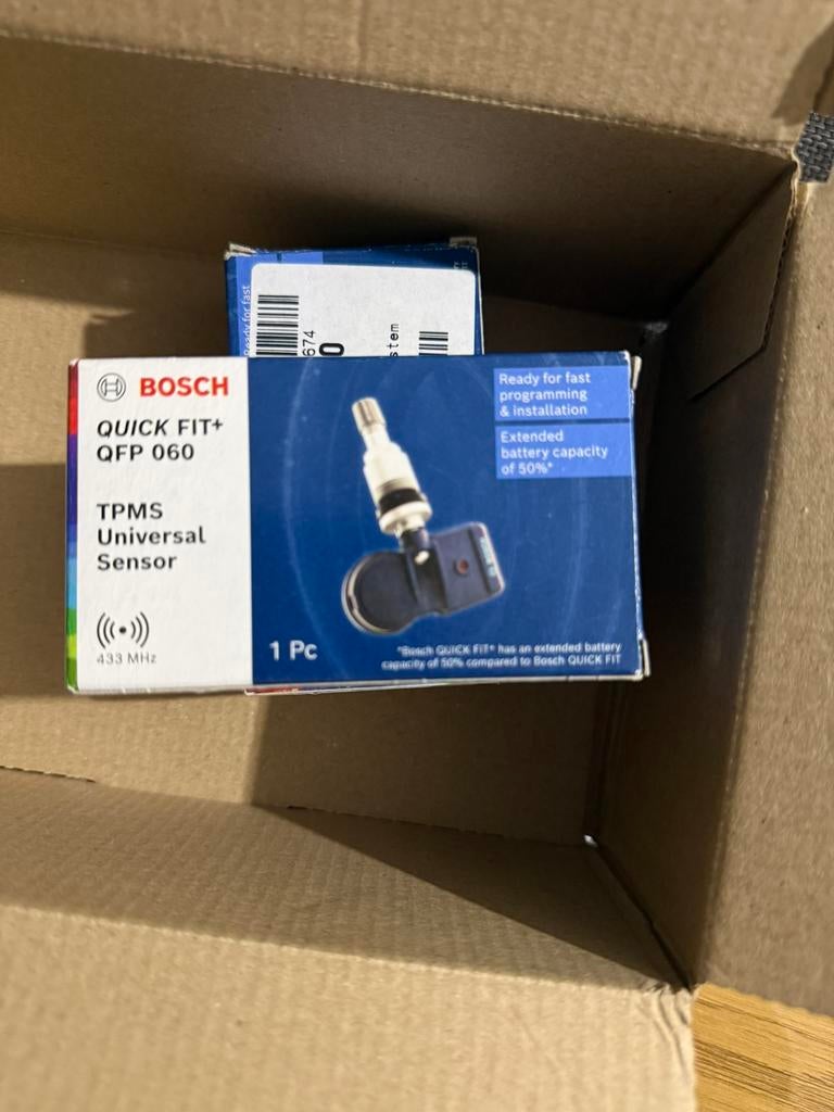Capteur de roue Bosch, capteur TPMS, 2x, Enlèvement ou Envoi, Neuf