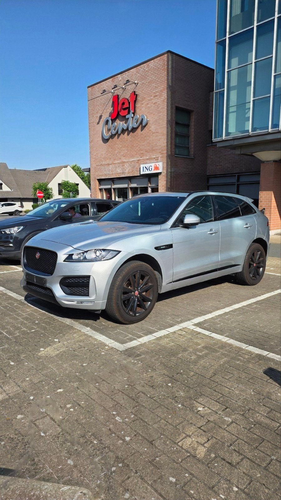 JAGUAR F PACE AUTOMATIC.R LINE SPORTT, Automaat, Navigatiesysteem, Zwart, Bedrijf