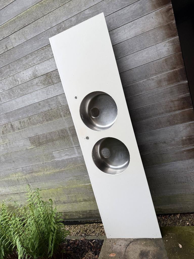 keukenaanrecht silestone met spoelbak, Doe-het-zelf en Bouw, Ophalen, Gebruikt, Kraan