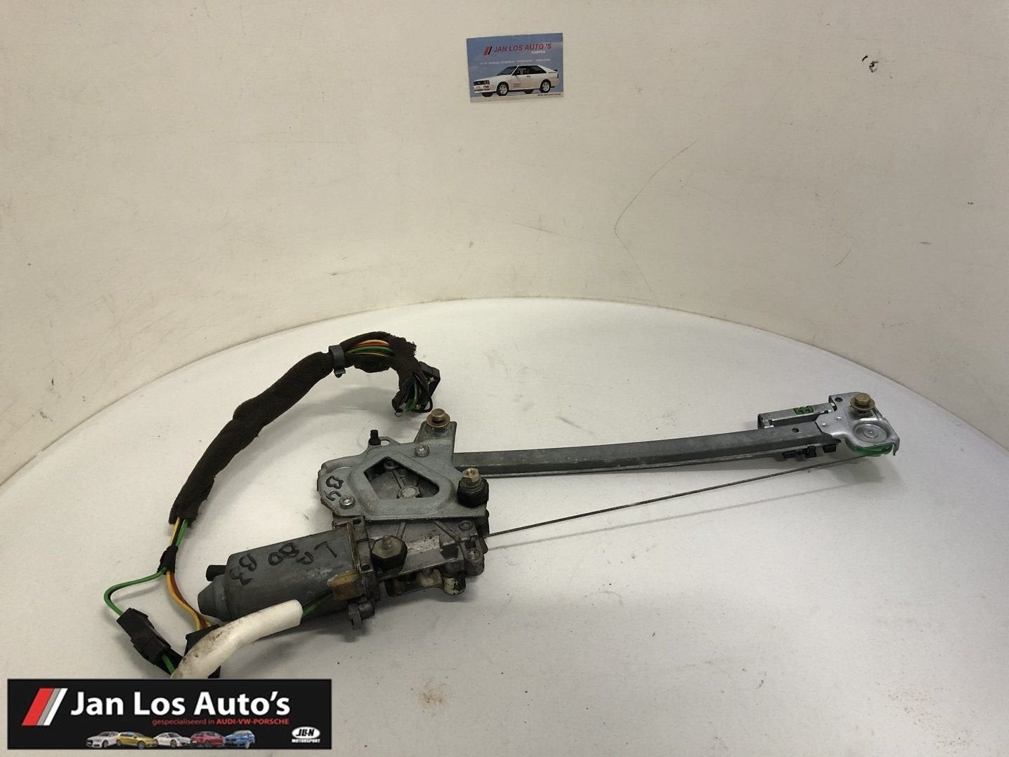 Raammechaniek linksachter elek Audi 80 B3 (86-91) 8A0839397, -, Audi, Utilisé, -