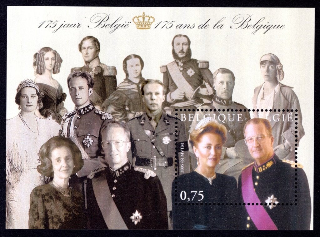 BL118 MNH** 2005 - 175 jaar België. De Dynastie, Postzegels en Munten, Verzenden, Postfris, Postfris