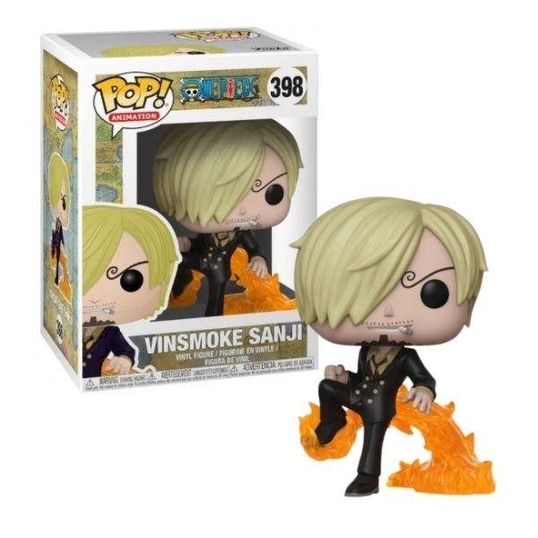 One Piece 398 Vinsmoke Sanji POP! Animation Funko, Envoi, Neuf
